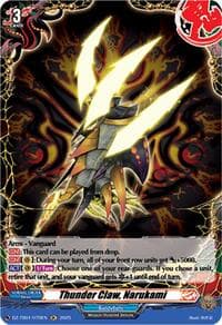 Thunder Claw, Narukami (H) - DZ-TB01: Future Card Buddyfight - Cardfight Vanguard card