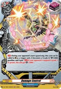 Damage Control (H) - DZ-TB01: Future Card Buddyfight - Cardfight Vanguard card