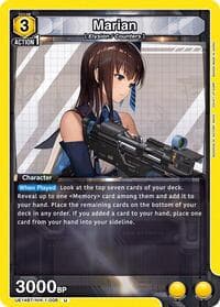 Marian (008) - UE14BT: GODDESS OF VICTORY: NIKKE - Union Arena card