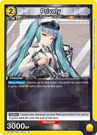 Privaty - UE14BT: GODDESS OF VICTORY: NIKKE - Union Arena card