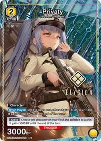 Privaty (R*) - UE14BT: GODDESS OF VICTORY: NIKKE - Union Arena card