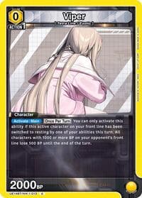 Viper (013) - UE14BT: GODDESS OF VICTORY: NIKKE - Union Arena card