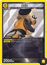 Anis (016) - UE14BT: GODDESS OF VICTORY: NIKKE - Union Arena card