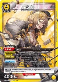 Anis (018) - UE14BT: GODDESS OF VICTORY: NIKKE - Union Arena card