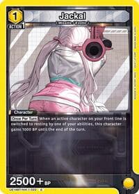 Jackal (022) - UE14BT: GODDESS OF VICTORY: NIKKE - Union Arena card