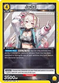 Jackal (023) - UE14BT: GODDESS OF VICTORY: NIKKE - Union Arena card