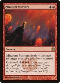 Mizzium Mortars - Return to Ravnica - Magic: The Gathering card