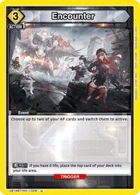 Encounter (029) - UE14BT: GODDESS OF VICTORY: NIKKE - Union Arena card