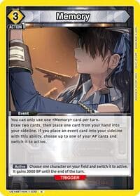 Memory - UE14BT: GODDESS OF VICTORY: NIKKE - Union Arena card