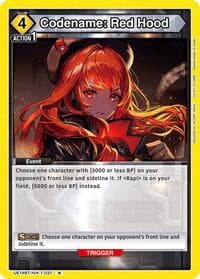 Codename: Red Hood - UE14BT: GODDESS OF VICTORY: NIKKE - Union Arena card
