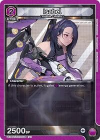 Isabel (038) - UE14BT: GODDESS OF VICTORY: NIKKE - Union Arena card