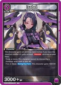 Isabel (039) - UE14BT: GODDESS OF VICTORY: NIKKE - Union Arena card