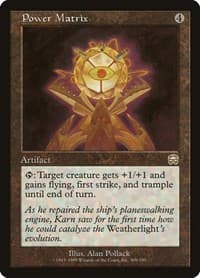 Power Matrix - Mercadian Masques - Magic: The Gathering card