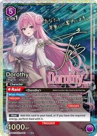 Dorothy (043) (SR**) - UE14BT: GODDESS OF VICTORY: NIKKE - Union Arena card