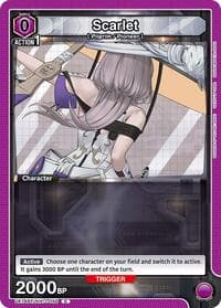 Scarlet (050) - UE14BT: GODDESS OF VICTORY: NIKKE - Union Arena card
