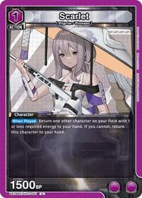 Scarlet (051) - UE14BT: GODDESS OF VICTORY: NIKKE - Union Arena card