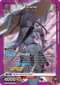 Scarlet (052) - UE14BT: GODDESS OF VICTORY: NIKKE - Union Arena card