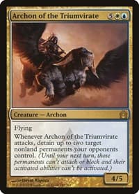 Archon of the Triumvirate - Return to Ravnica - Magic: The Gathering card
