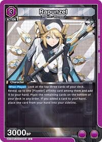Rapunzel (057) - UE14BT: GODDESS OF VICTORY: NIKKE - Union Arena card