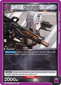 Modernia (060) - UE14BT: GODDESS OF VICTORY: NIKKE - Union Arena card