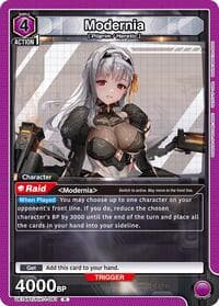 Modernia (061) - UE14BT: GODDESS OF VICTORY: NIKKE - Union Arena card