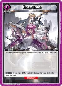 Encounter (063) - UE14BT: GODDESS OF VICTORY: NIKKE - Union Arena card