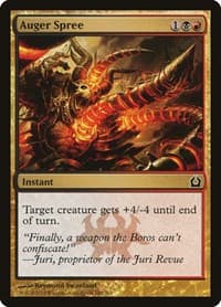 Auger Spree - Return to Ravnica - Magic: The Gathering card