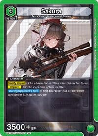 Sakura - UE14BT: GODDESS OF VICTORY: NIKKE - Union Arena card
