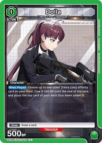 Dolla - UE14BT: GODDESS OF VICTORY: NIKKE - Union Arena card