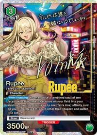 Rupee (SR**) - UE14BT: GODDESS OF VICTORY: NIKKE - Union Arena card