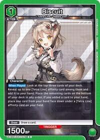 Biscuit - UE14BT: GODDESS OF VICTORY: NIKKE - Union Arena card
