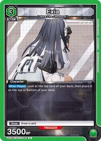 Exia - UE14BT: GODDESS OF VICTORY: NIKKE - Union Arena card