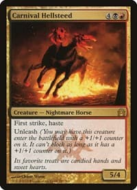 Carnival Hellsteed - Return to Ravnica - Magic: The Gathering card