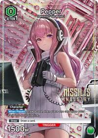 Pepper (C*) - UE14BT: GODDESS OF VICTORY: NIKKE - Union Arena card
