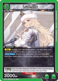 Ludmilla - UE14BT: GODDESS OF VICTORY: NIKKE - Union Arena card