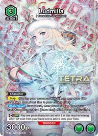 Ludmilla (R*) - UE14BT: GODDESS OF VICTORY: NIKKE - Union Arena card