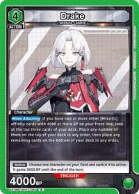 Drake (087) - UE14BT: GODDESS OF VICTORY: NIKKE - Union Arena card