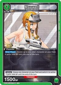 Maxwell (088) - UE14BT: GODDESS OF VICTORY: NIKKE - Union Arena card