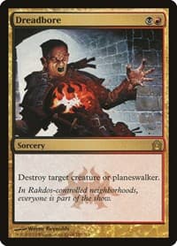 Dreadbore - Return to Ravnica - Magic: The Gathering card