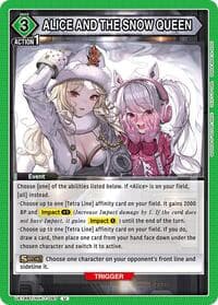 ALICE AND THE SNOW QUEEN - UE14BT: GODDESS OF VICTORY: NIKKE - Union Arena card