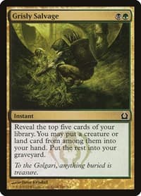 Grisly Salvage - Return to Ravnica - Magic: The Gathering card