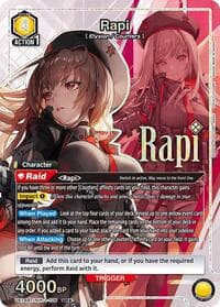 Rapi (106) (SR*) - UE14BT: GODDESS OF VICTORY: NIKKE - Union Arena card