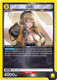 Anis (107) - UE14BT: GODDESS OF VICTORY: NIKKE - Union Arena card
