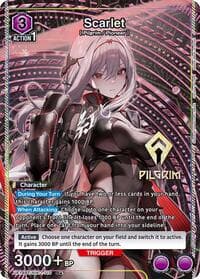 Scarlet (110) (R*) - UE14BT: GODDESS OF VICTORY: NIKKE - Union Arena card