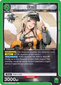 Centi - UE14BT: GODDESS OF VICTORY: NIKKE - Union Arena card