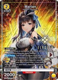 Marian (001) (R*) - UE14BT: GODDESS OF VICTORY: NIKKE - Union Arena card