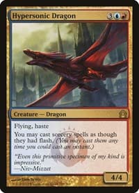 Hypersonic Dragon - Return to Ravnica - Magic: The Gathering card