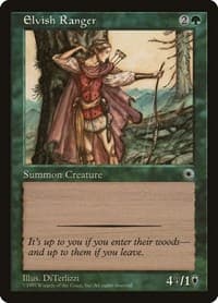 Elvish Ranger - Portal - Magic: The Gathering card