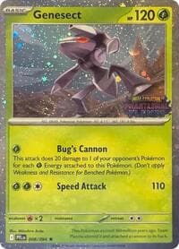 Genesect (Cosmos Holo) (Best Buy Exclusive) - Miscellaneous Cards & Products - Pokemon card