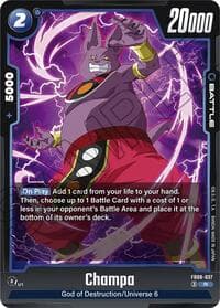 Champa - Saiyan's Pride - Dragon Ball Super: Fusion World card